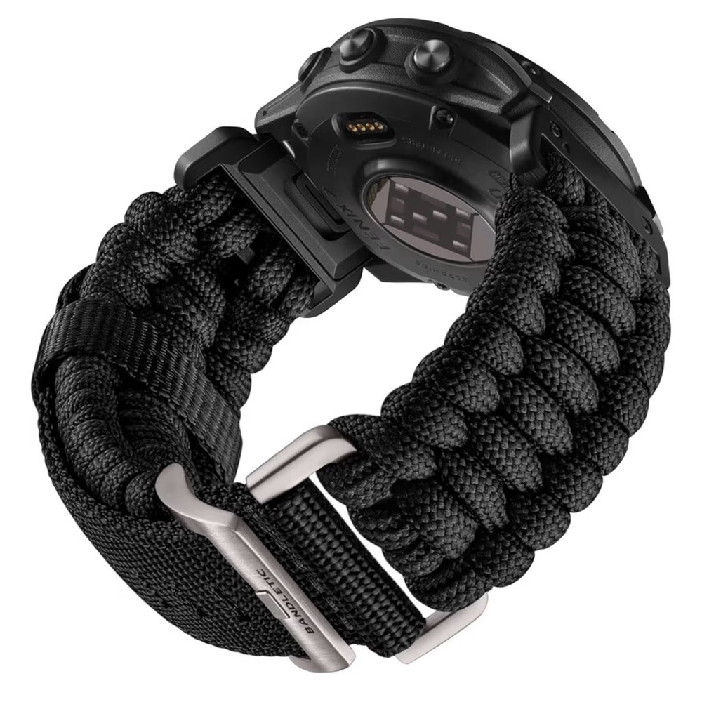 Bandletic Garmin Quick Fit Band
R - Nylon 
22 mm
Black
New in Box